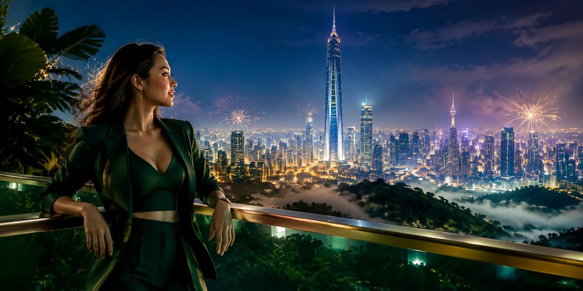 Pemain membuat deposit dalam talian bergaya Melayu di Kuala Lumpur melalui 91100