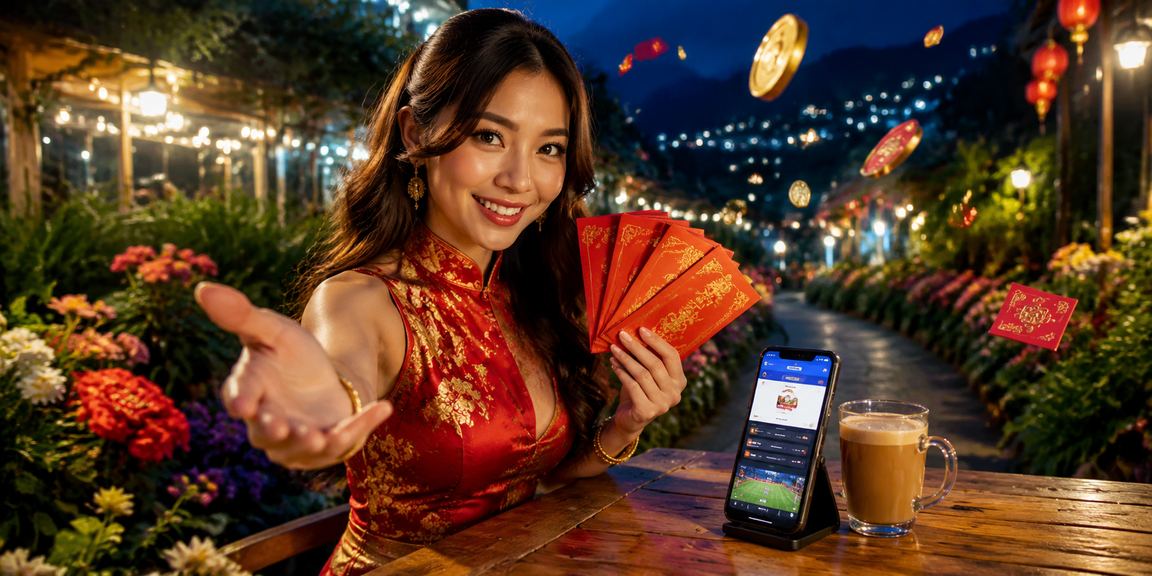 Bonus sampul merah bergaya Malaysia untuk pemain kasino dalam talian
